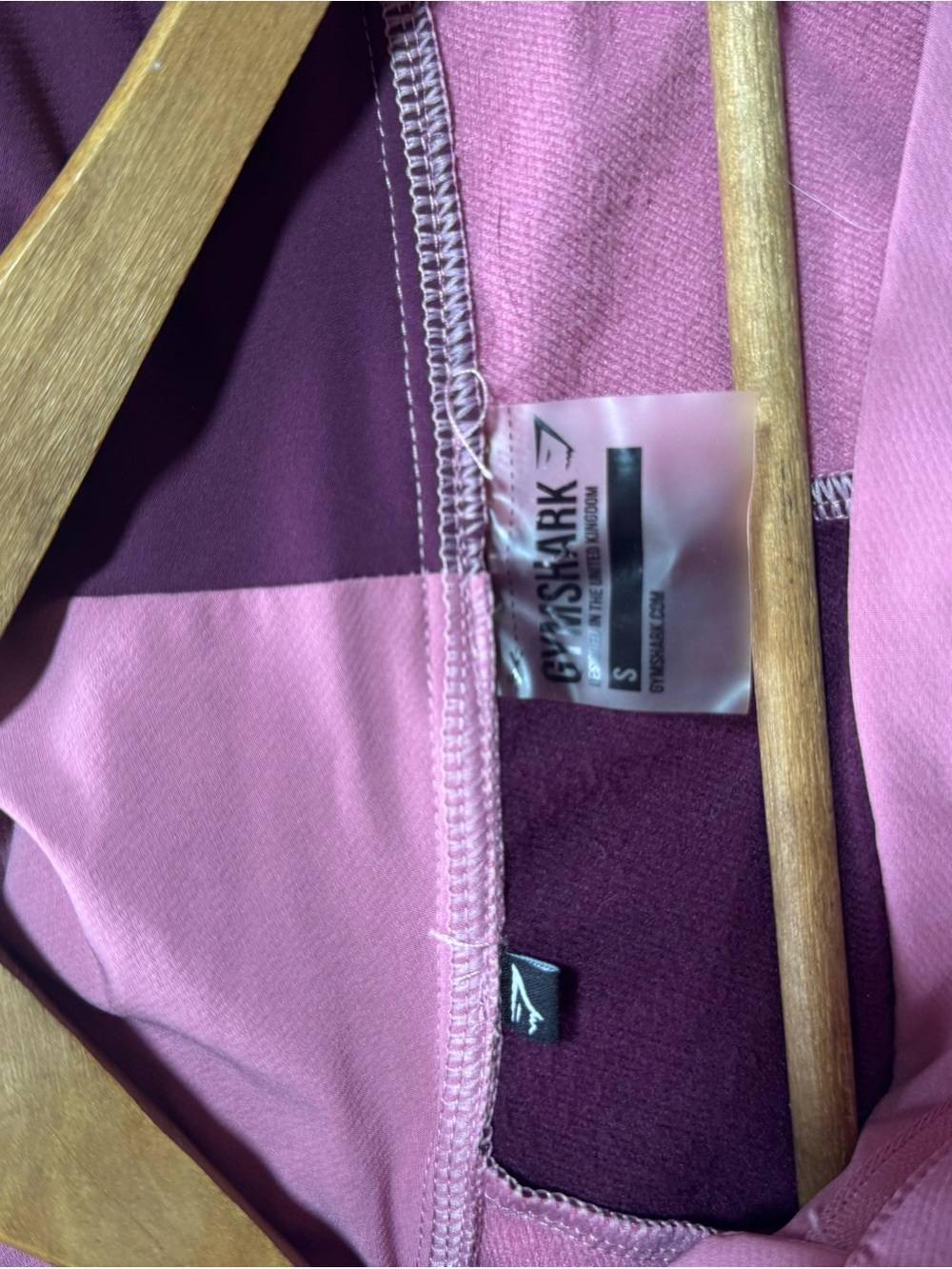 Gymshark Pink and Plum Women’s Top